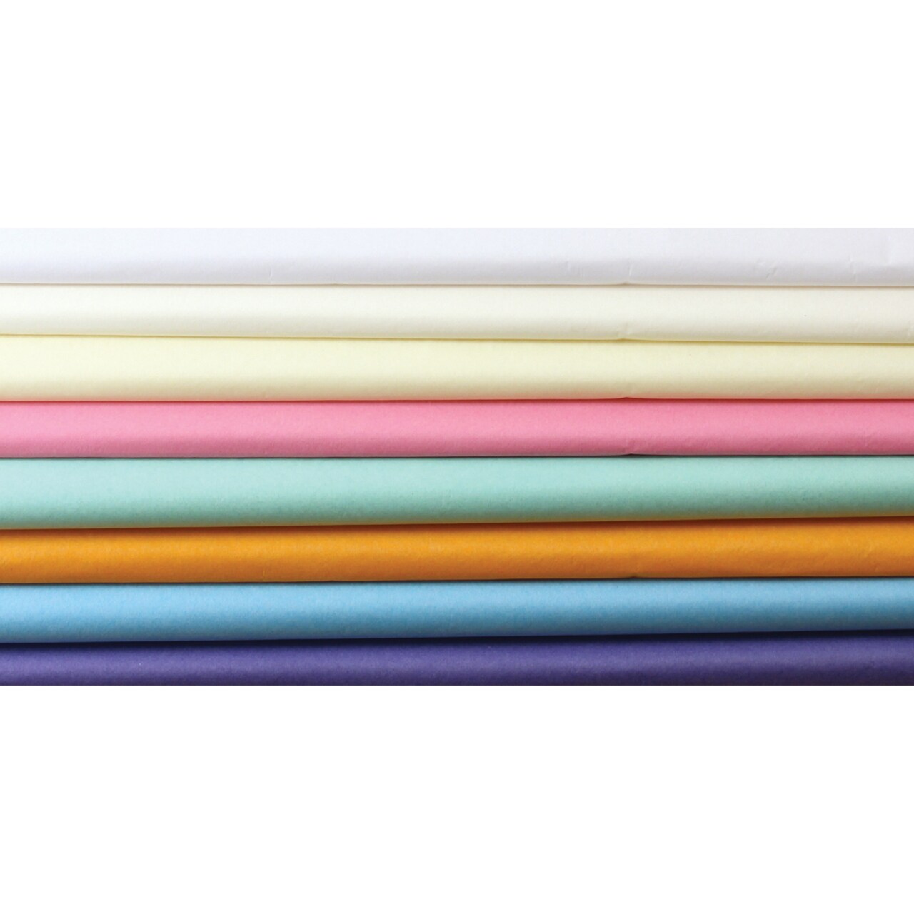 Hygloss Tissue Paper 20X30 24/Pkg-3 Each Of 8 Pastel Colors